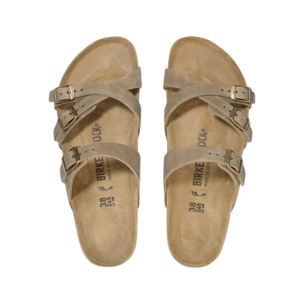 BIRKENSTOCK WOMEN'S FRANCA FL - REGULAR - TOBACCO BROWN - Image 2