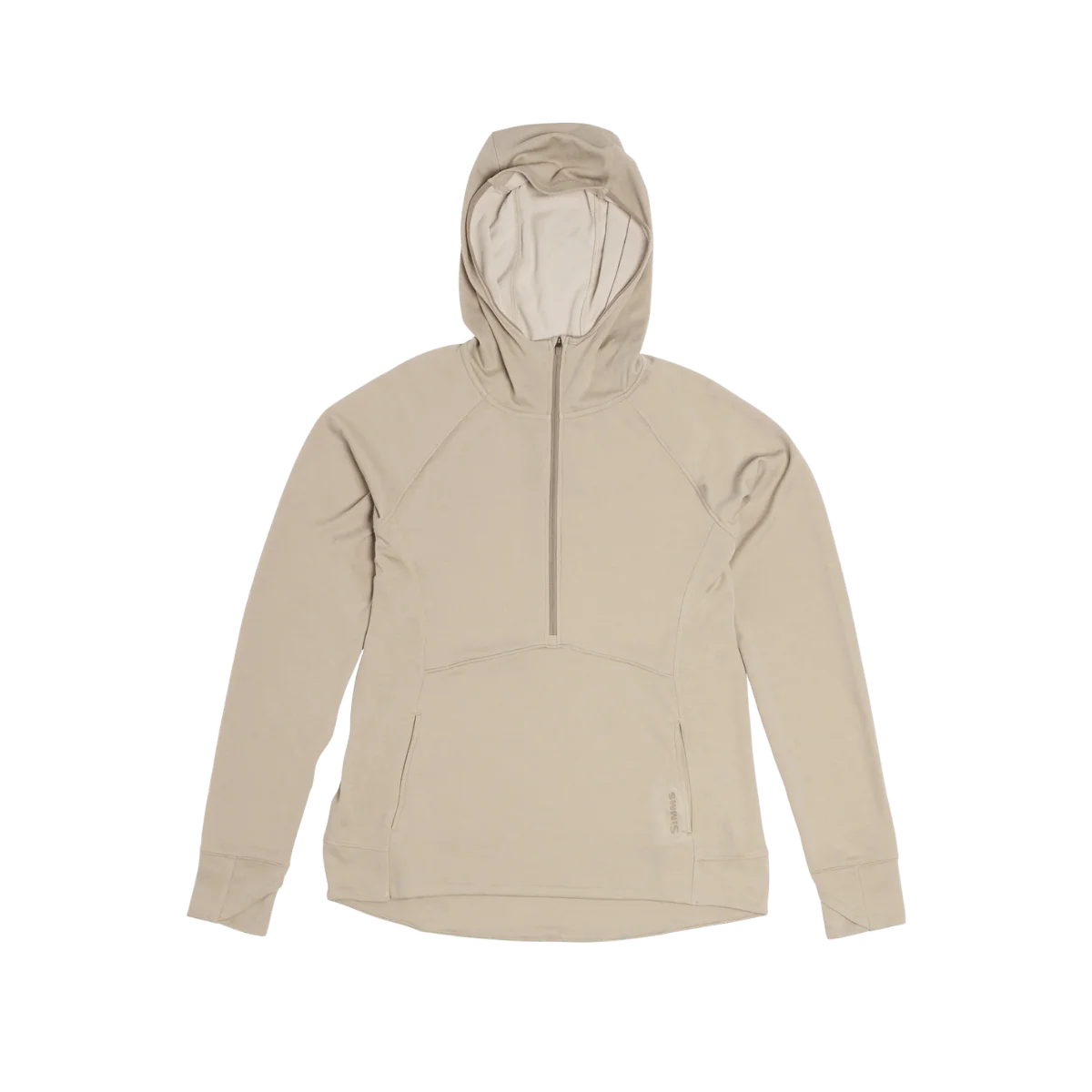 SIMMS WOMEN'S BUGSTOPPER HOODY - LUNAR GREY HEATHER