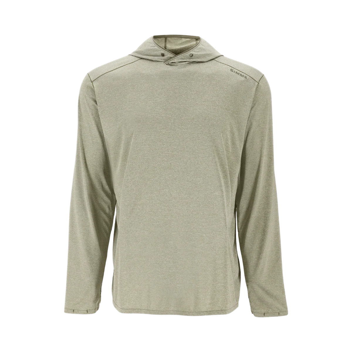 SIMMS MEN'S BUGSTOPPER SOLARFLEX HOODY - LODEN HEATHER