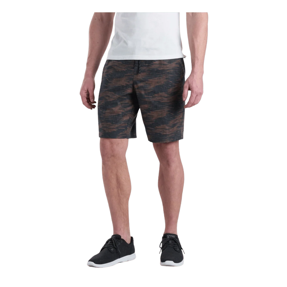 KUHL MEN'S GETAWAY SHORT - TEAKWOOD WAVE PRINT