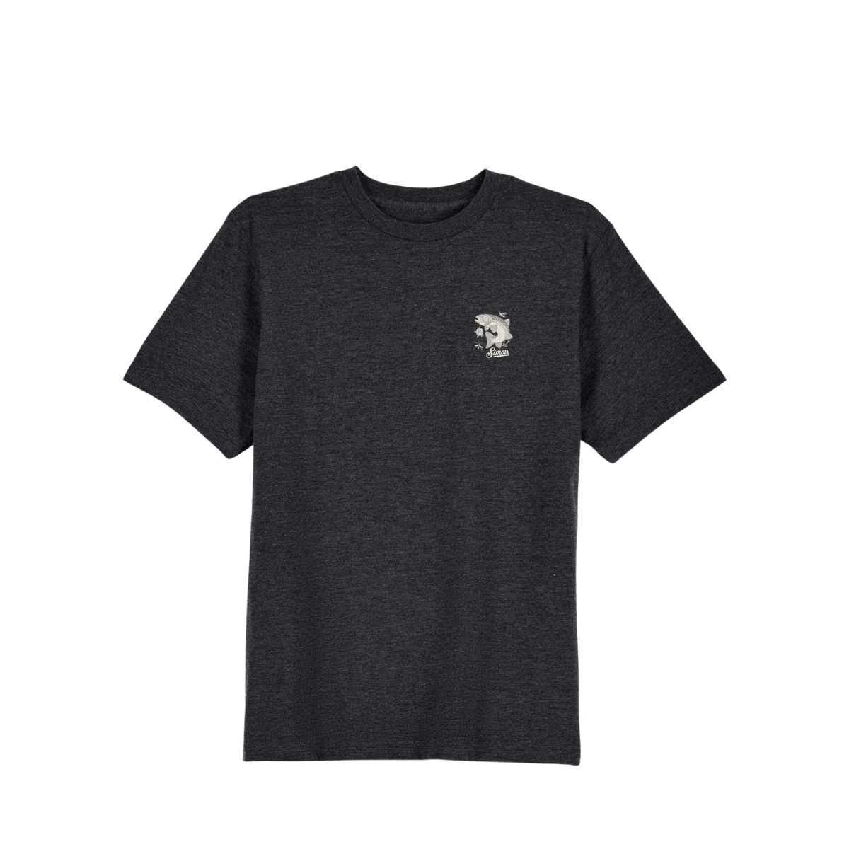 SIMMS KIDS' MATCH THE HATCH T-SHIRT - CHARCOAL HEATHER