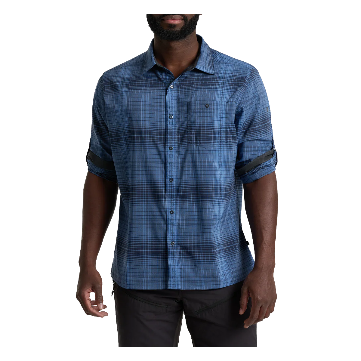 KUHL RESPONSE LITE LONG SLEEVE SHIRT - MIDNIGHT TIDE