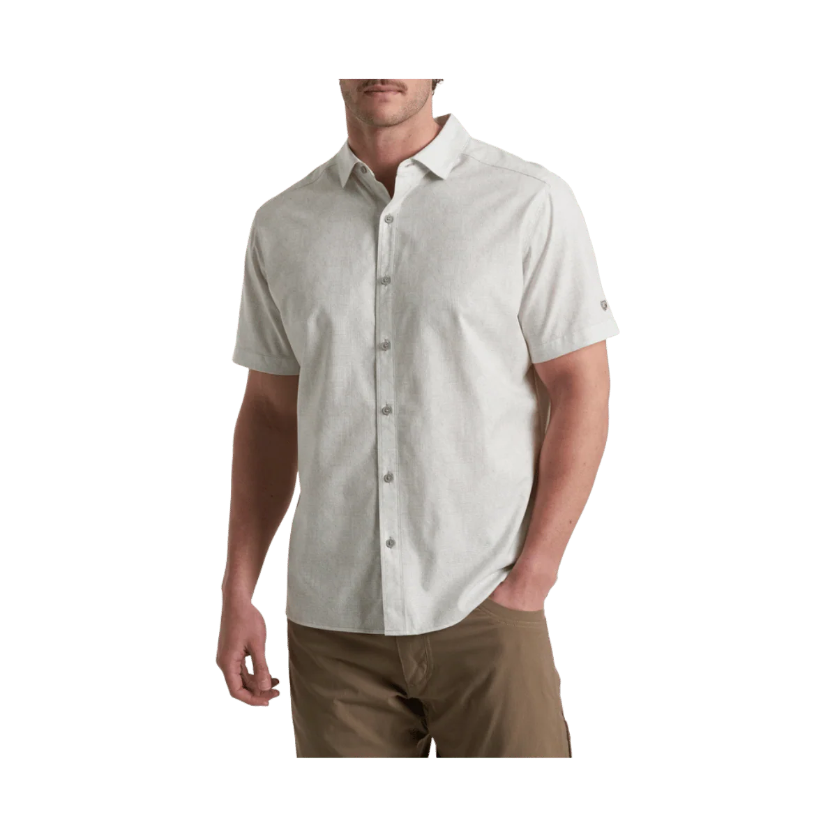 KUHL MEN'S BREEZE SHORT SLEEVE SHIRT - BONE