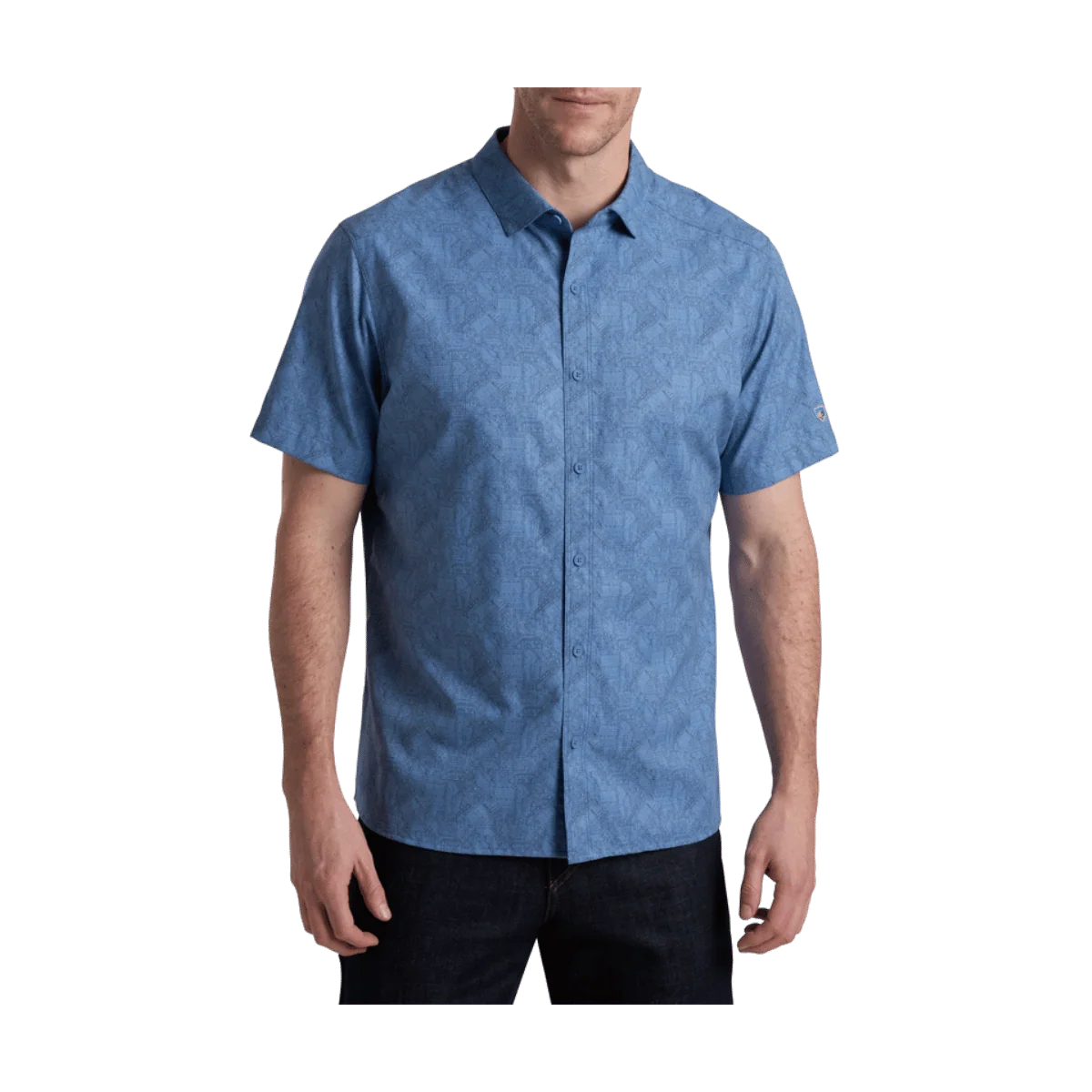 KUHL MEN'S BREEZE SHORT SLEEVE - RIVER BLUE