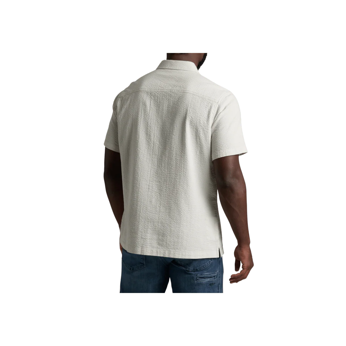 KUHL MEN'S KASTAWAY SHORT SLEEVE - FEATHER GREY - Image 2