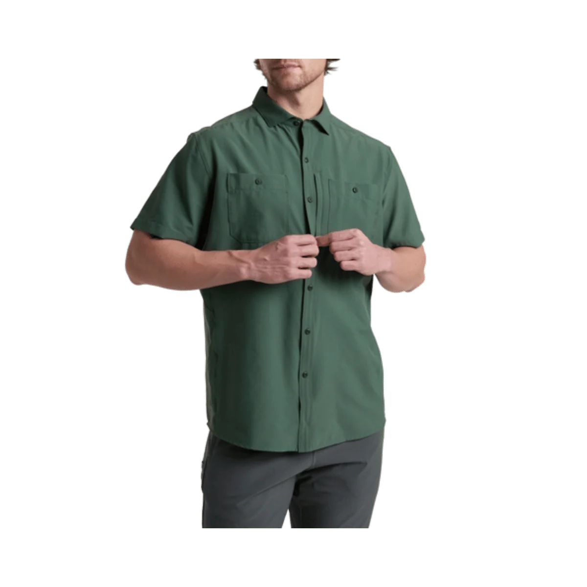 KUHL MEN'S FUSE SHORT SLEEVE - SMOKED PINE