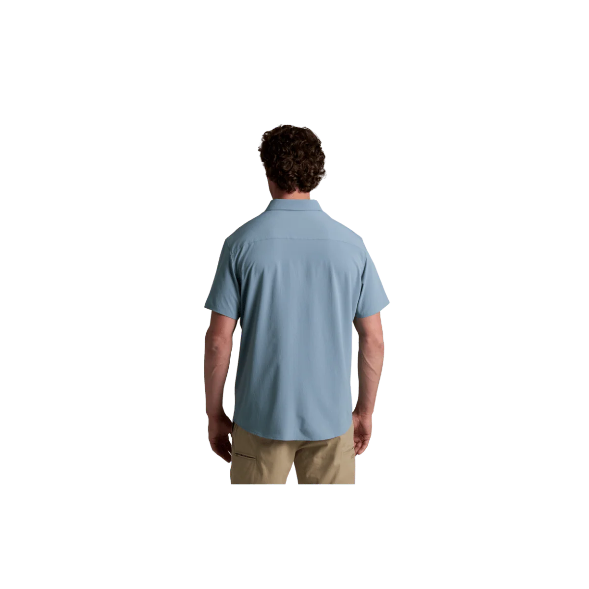 KUHL MEN'S EDGE SHORT SLEEVE  - MINERAL BLUE - Image 2