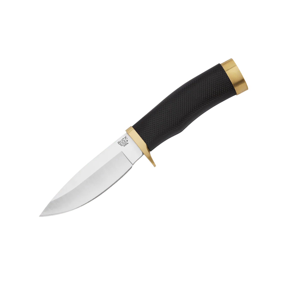 BUCK KNIVES VAGUARD KNIFE W/RUBBER HANDLE - BLACK