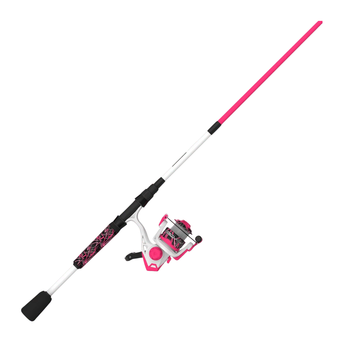 ZEBCO ROAM SPINNING COMBO - 6' ML 2PC - PINK