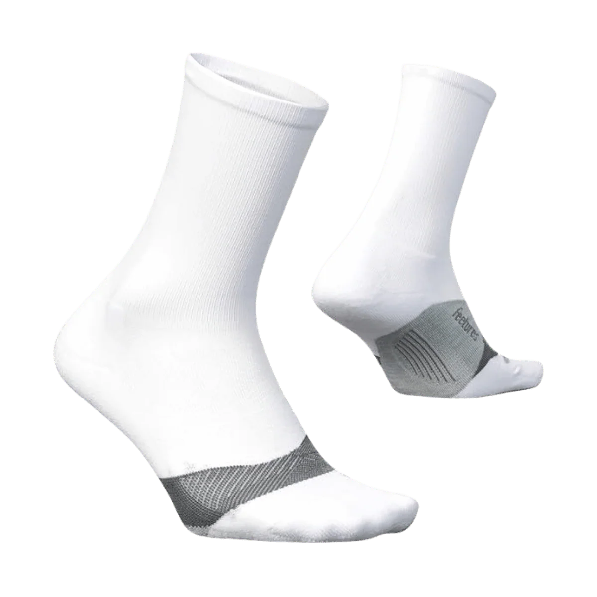 FEETURES ELITE LIGHT CUSHION MINI CREW - WHITE