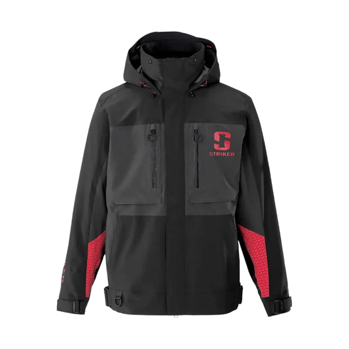 STRIKER BRANDS MEN'S ADRENALINE RAIN JACKET - BLACK