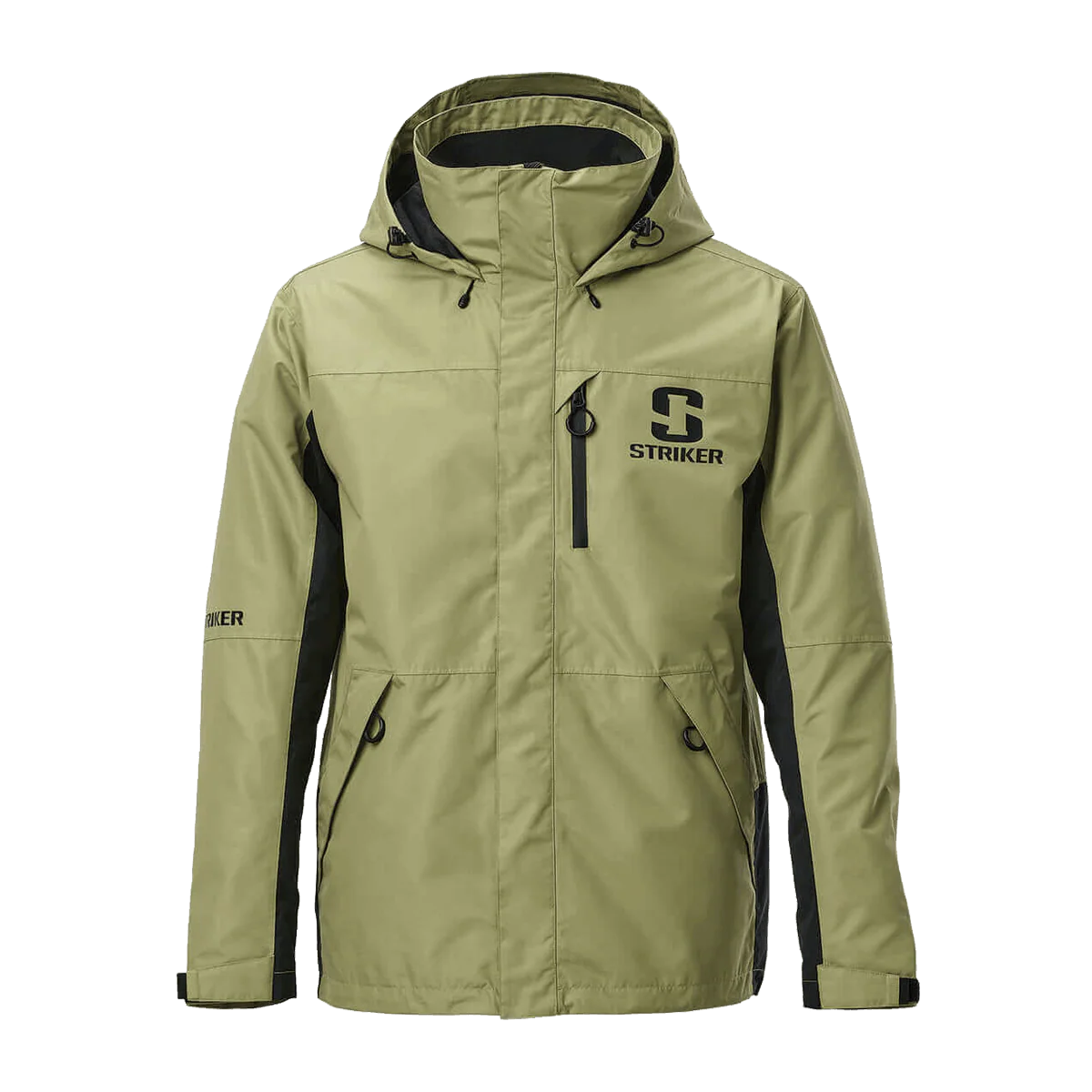 STRIKER BRANDS MEN'S VORTEX RAIN JACKET REG - MOSS