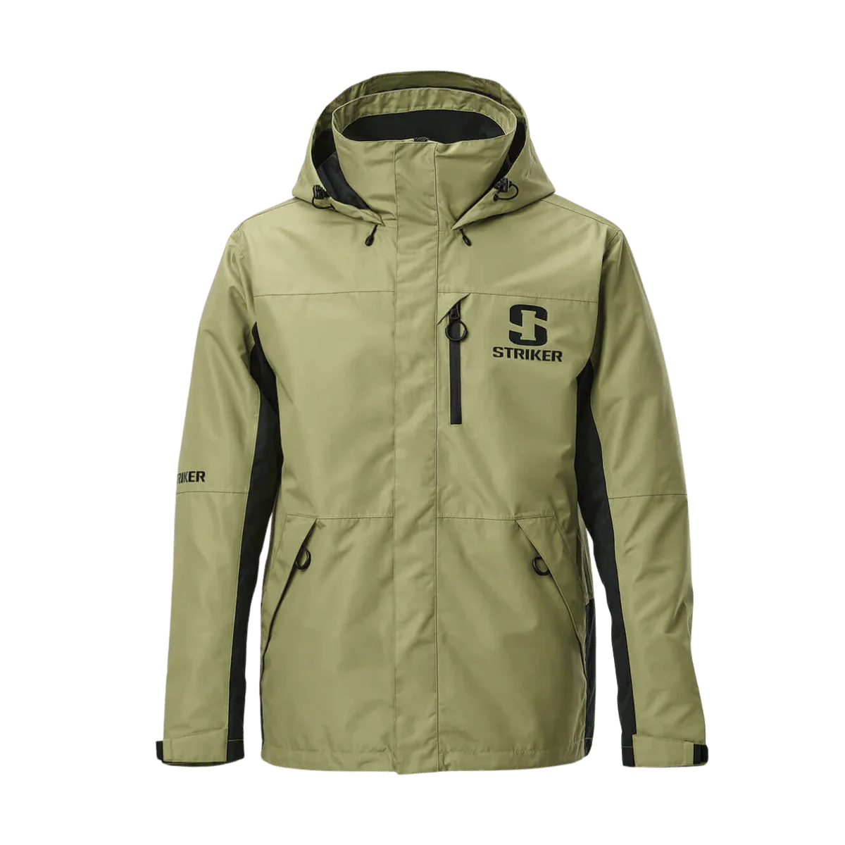 STRIKER BRANDS MEN'S VORTEX RAIN JACKET EXT - MOSS