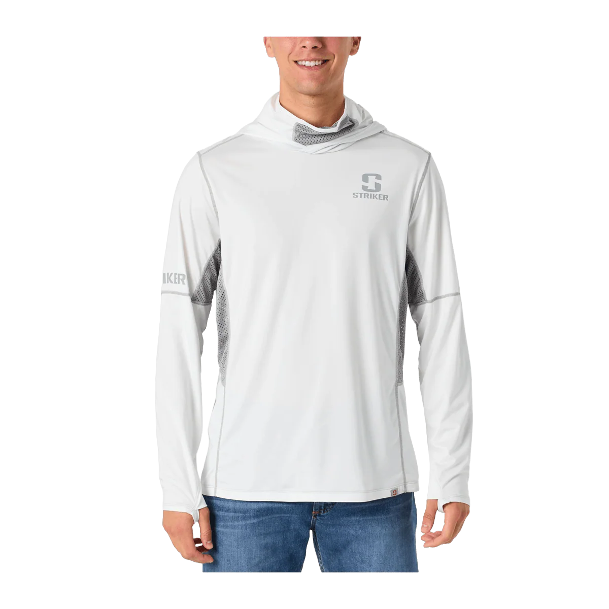 STRIKER BRANDS MEN'S GUARDIAN HOODY - MOONSTONE HEATHER