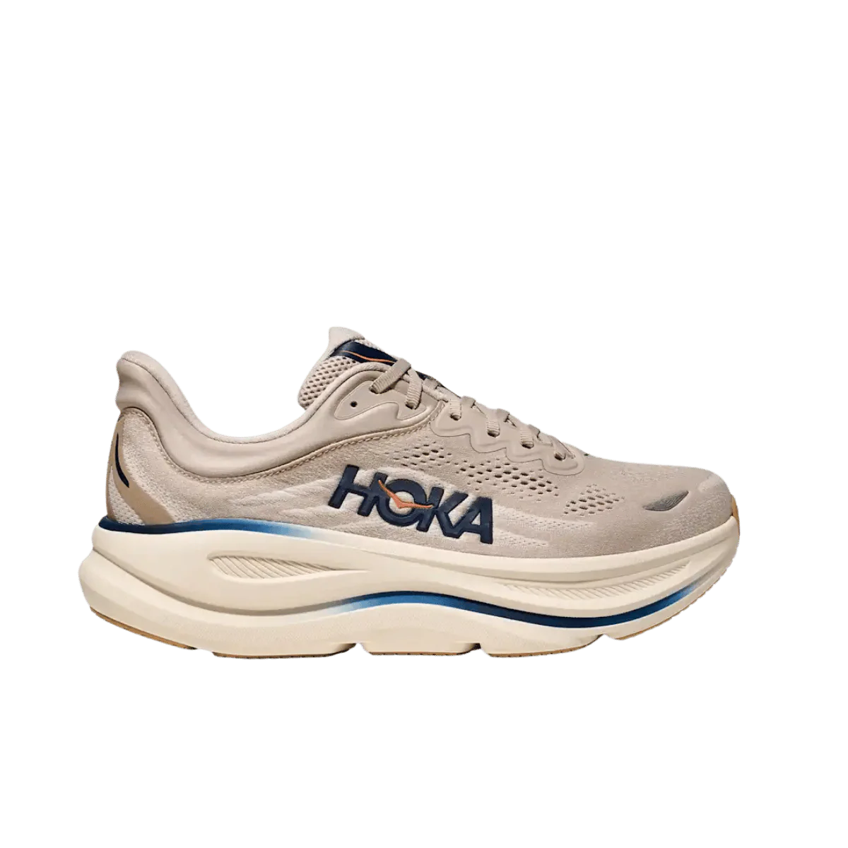 HOKA ONE ONE MEN'S BONDI 9 WIDE - STUCCO/GROUT