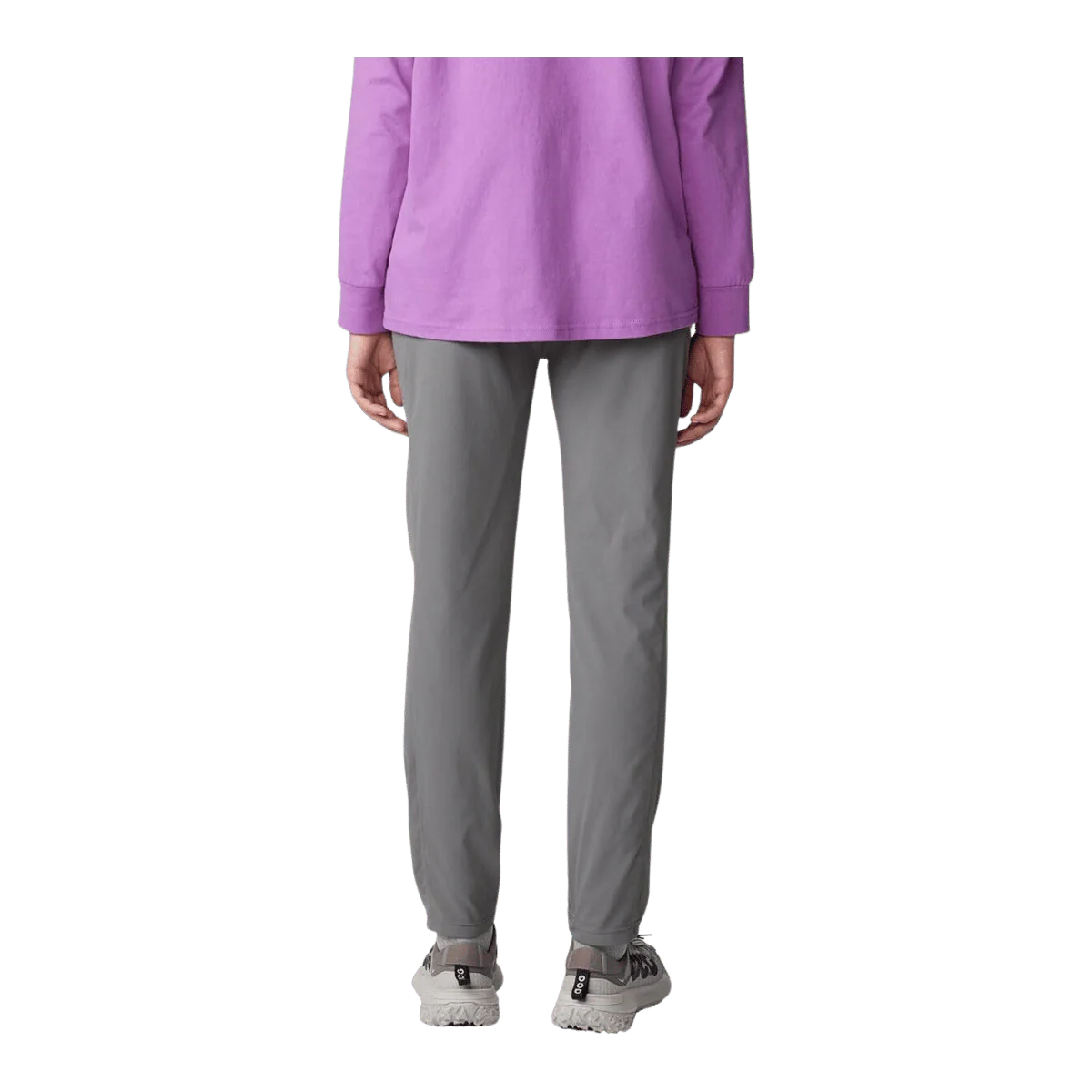 MOUNTAIN HARDWEAR WOMEN'S DYNAMA HIGH RISE ANKLE PANT - SEDIMENT - Image 2