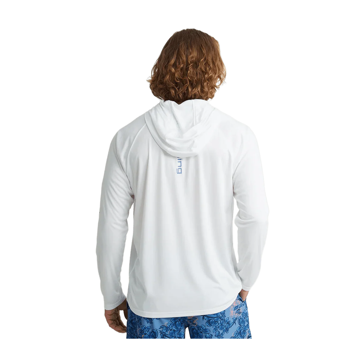 HUK PURSUIT PERFORMANCE L/S HOODIE - WHITE - Image 2