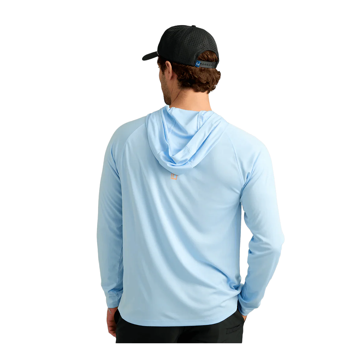 HUK PURSUIT PERFORMANCE L/S HOODIE - COASTAL DRIFT - Image 2