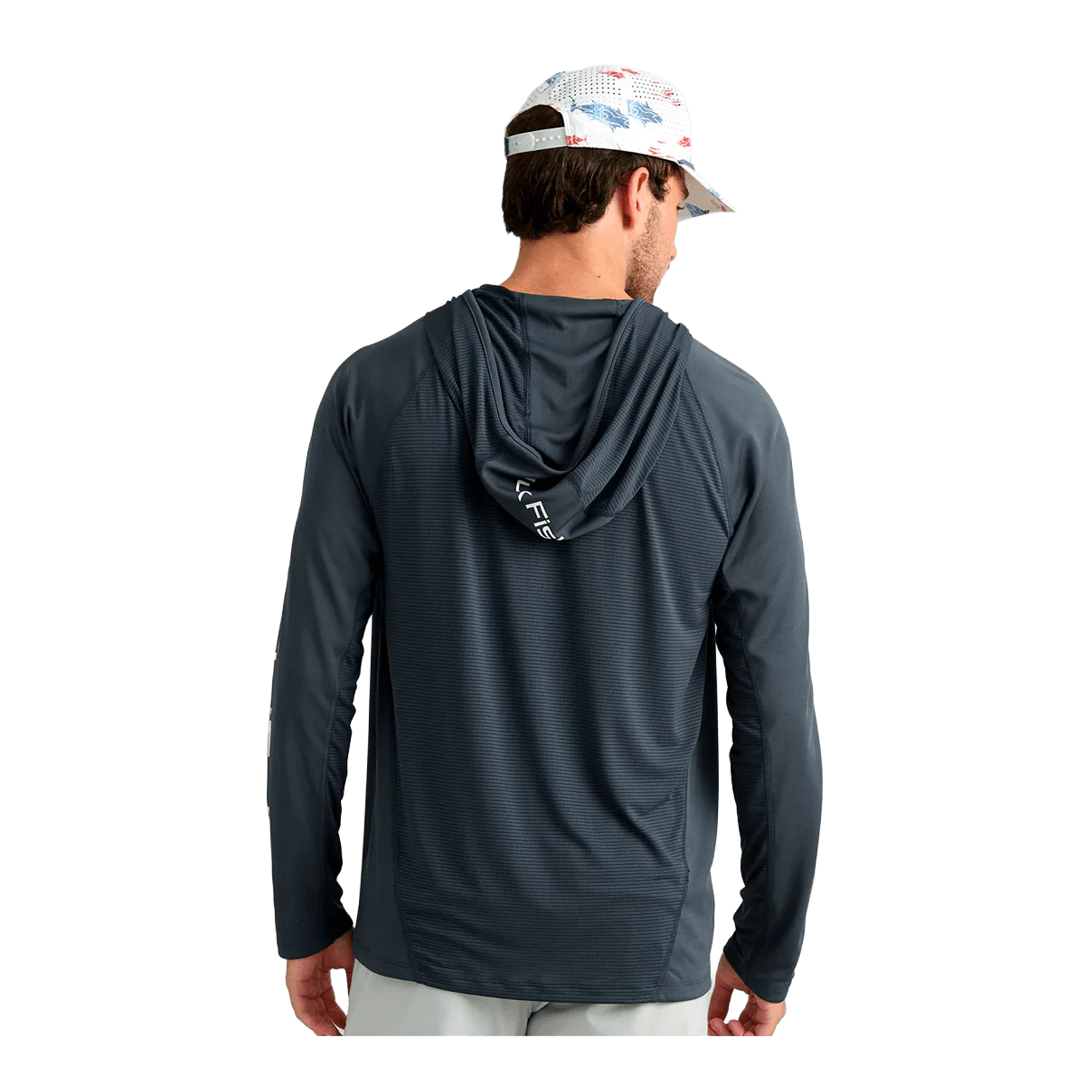 HUK ICON PERFORMANCE HOODIE - SEA STORM - Image 2