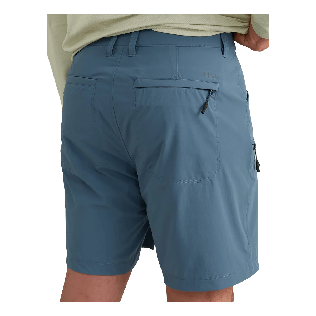 HUK WATERSHED FISHING SHORT - STORMY BLUE - Image 2