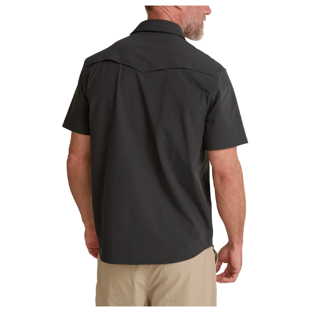 HOWLER BROTHERS EMERGER TECH SHIRT - ANTIQUE BLACK - Image 2