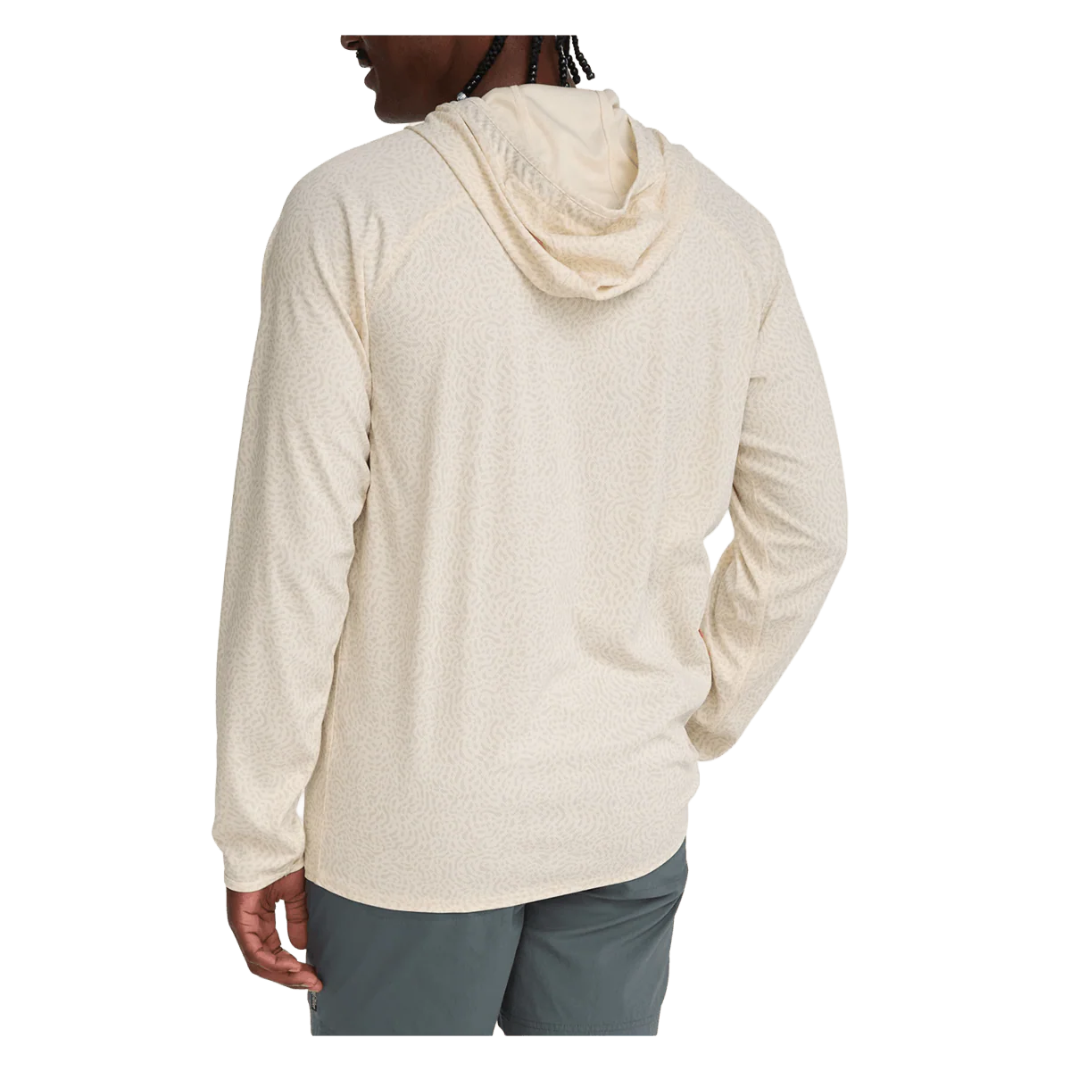 HOWLER BROTHERS LOGGERHEAD HOODIE - POND PATTERNS: BONE - Image 2