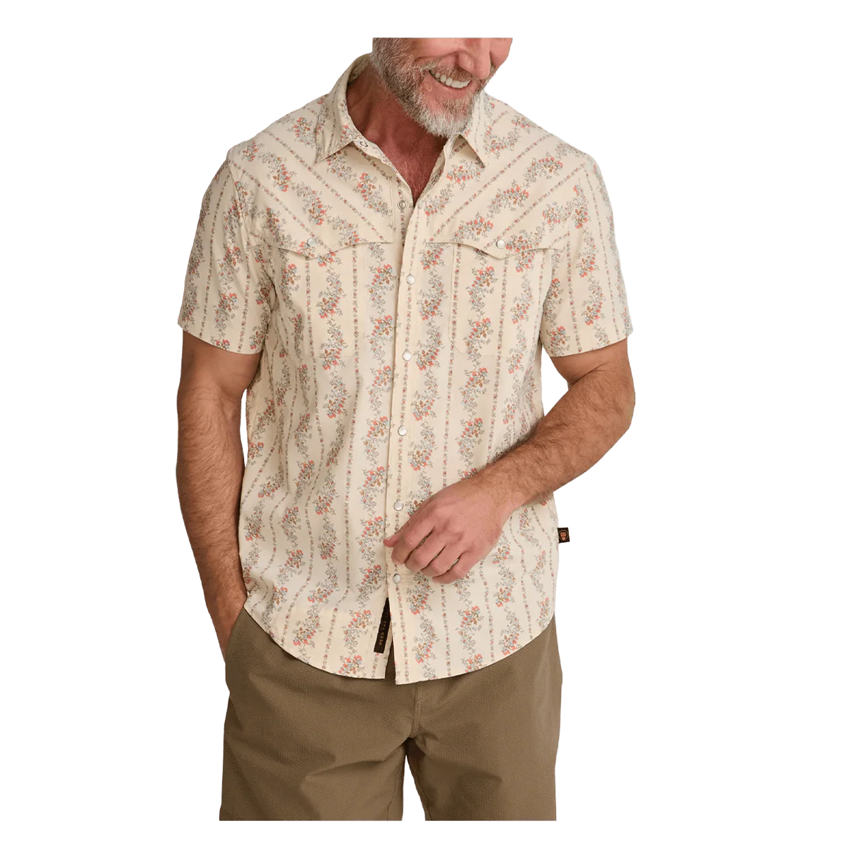 HOWLER BROTHERS OPEN COUNTRY TECH SHIRT - NATURAL - Image 2