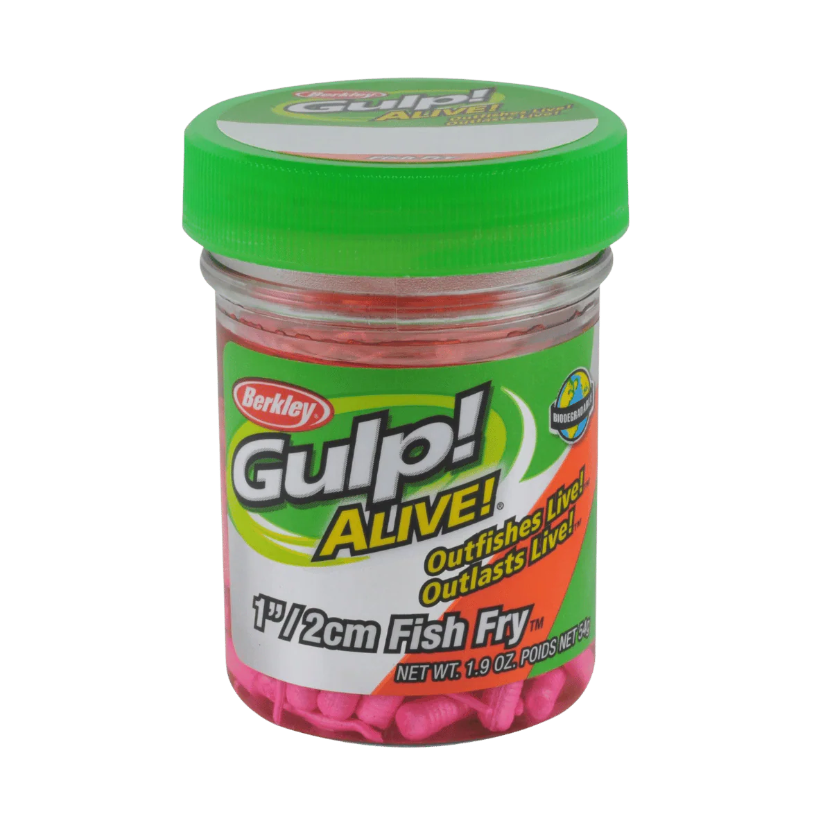 BERKLEY GULP ALIVE FISHFRY FISHING LURE 1 IN PINK