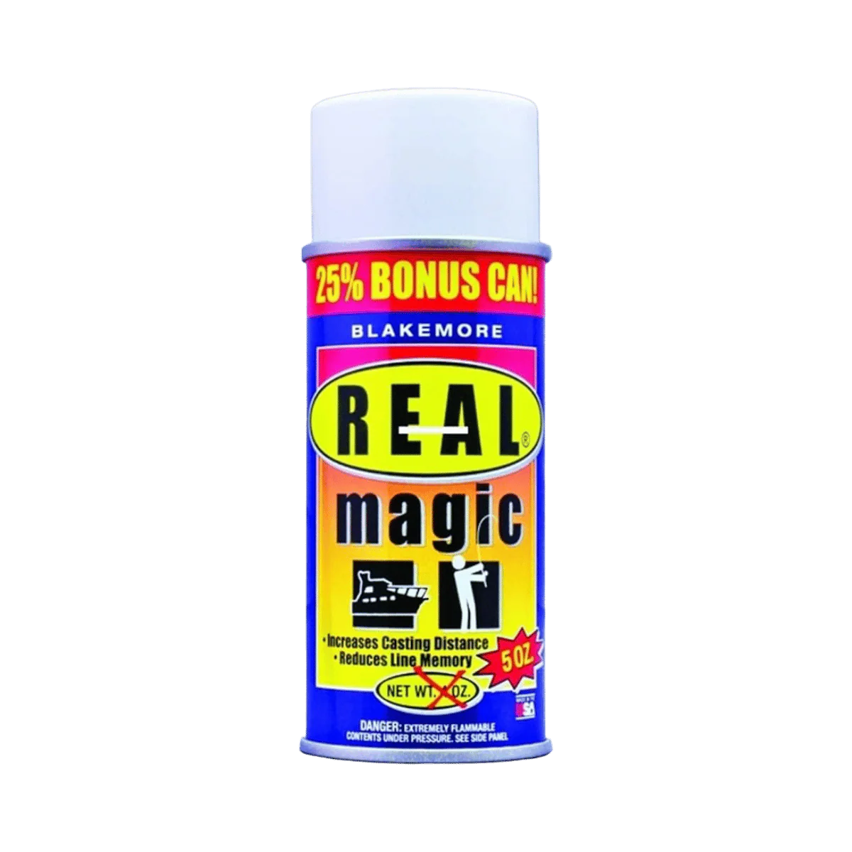 BLAKEMORE REEL + LINE MAGIC CAN