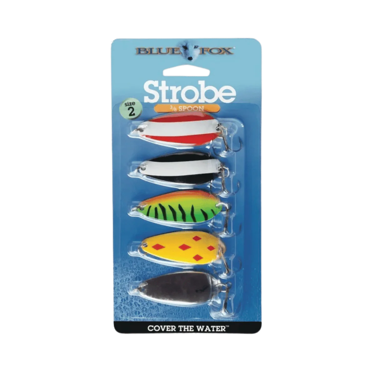 BLUE FOXS TROBE SPOON KIT 3/8OZ