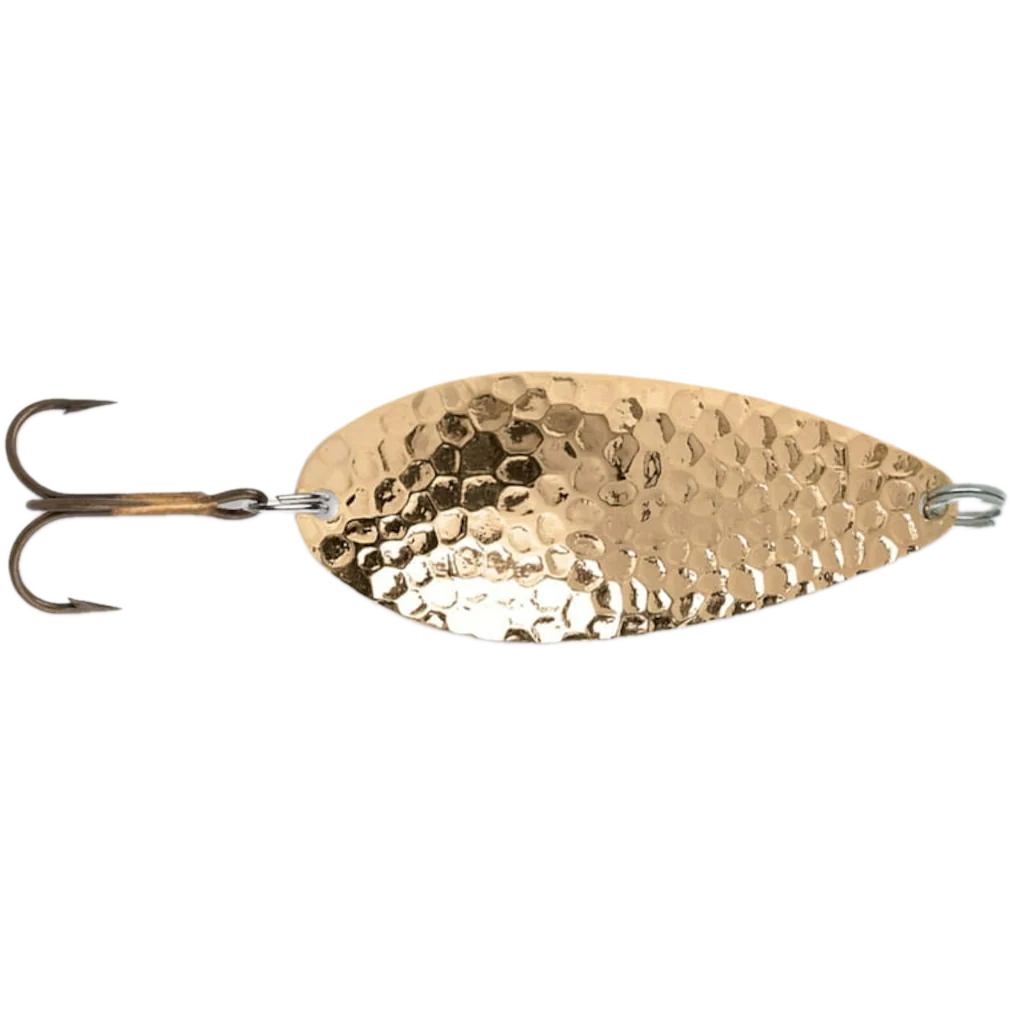 STROBE TEAR DROP SPOON 5/8OZ HAMMERED BRASS