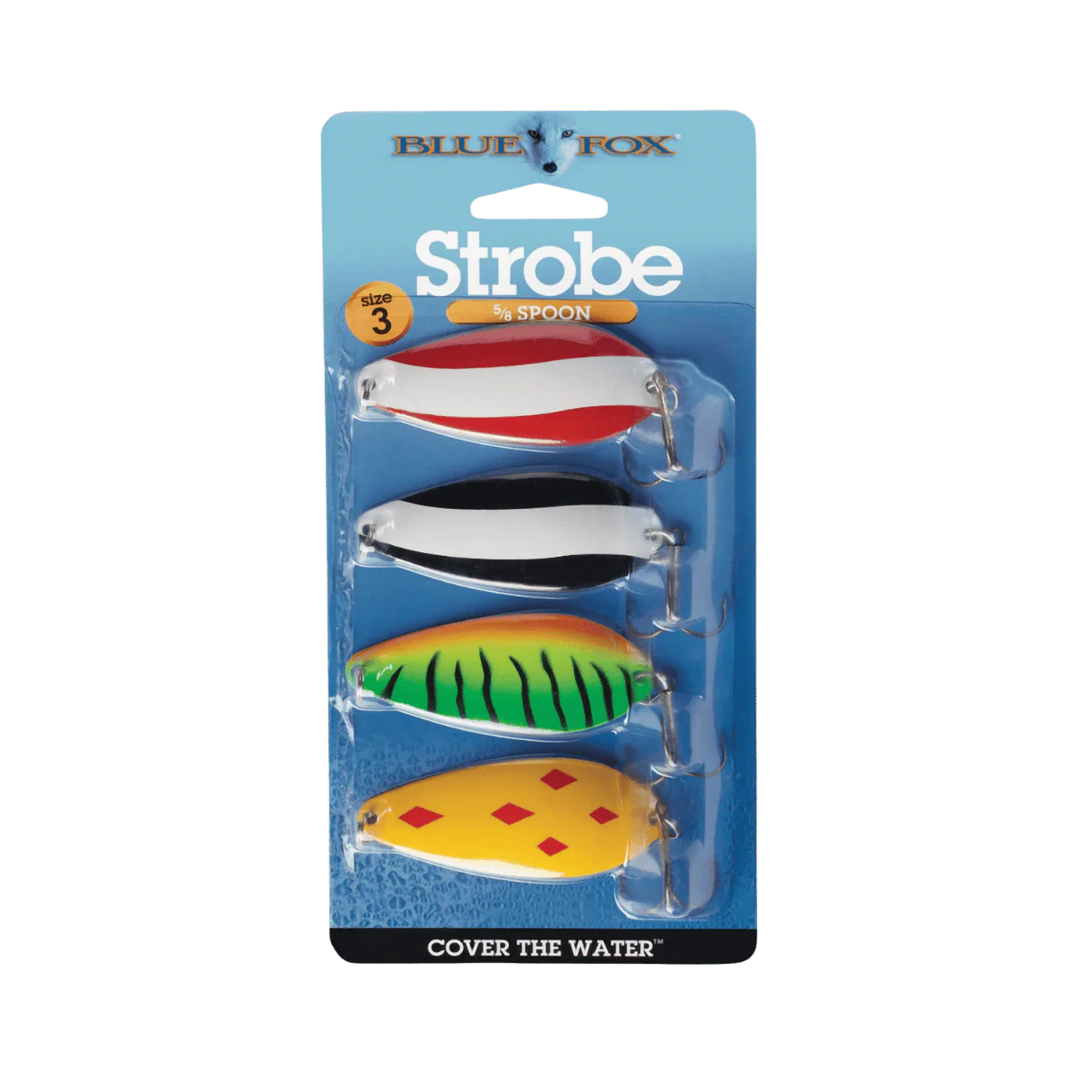 BLUE FOX STROBE SPOON KIT 5/8OZ