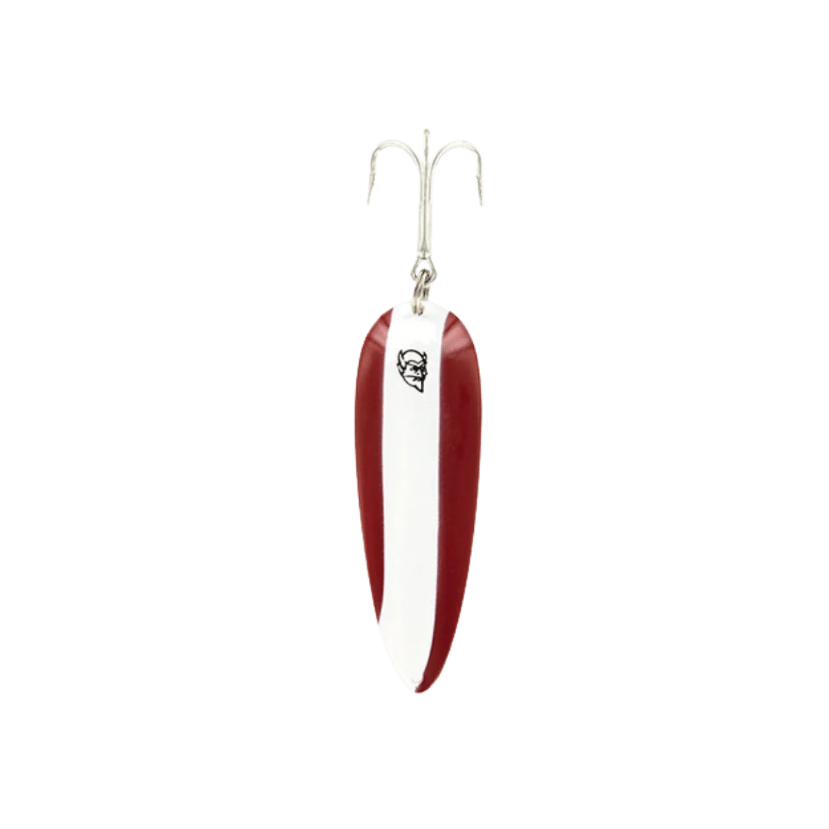 EPPINGER DARDEVLE SPOON   3/4OZ 2-7/8" RED/WHITE/NICKLE