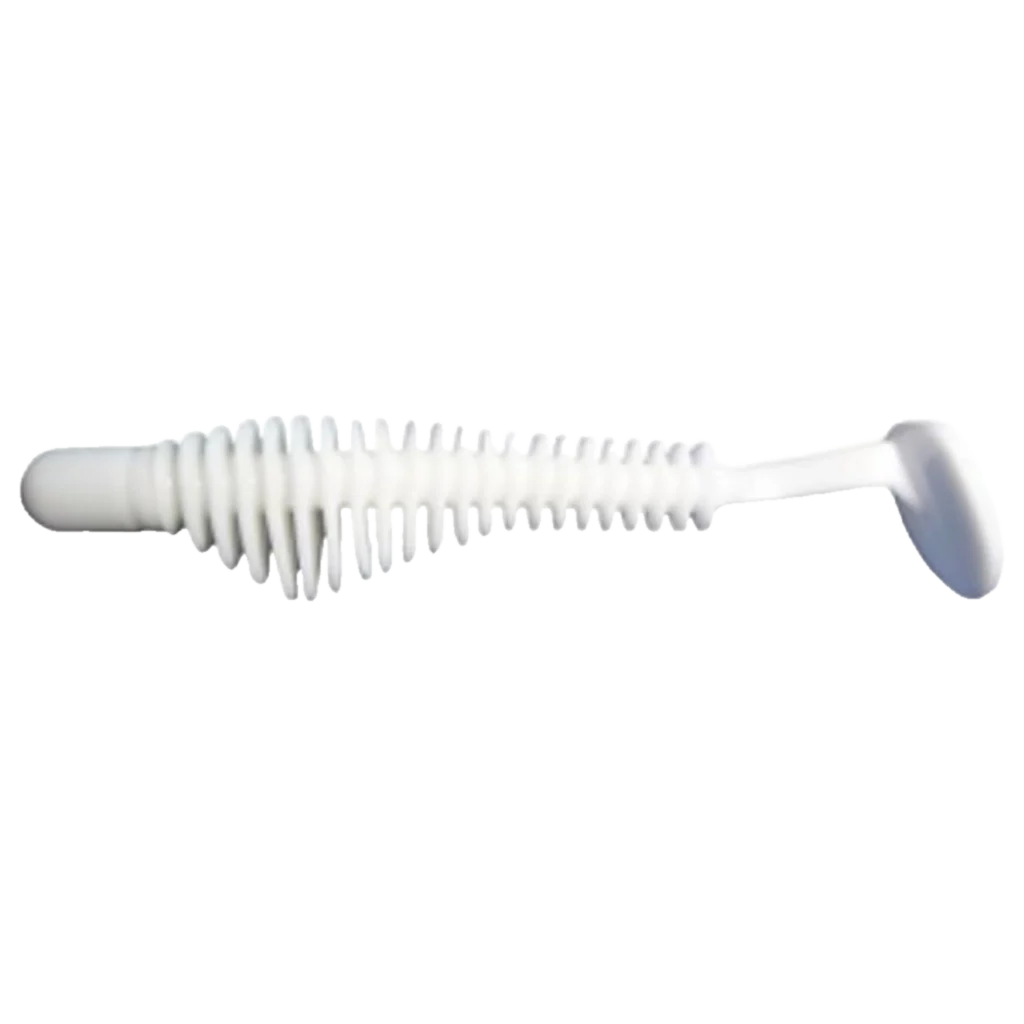 PULSER PADDLE TAIL 8PK GREAT WHITE 3.25IN