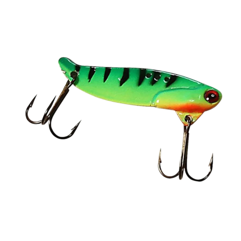 BLADE BAIT 1/4OZ Glow Green Tiger