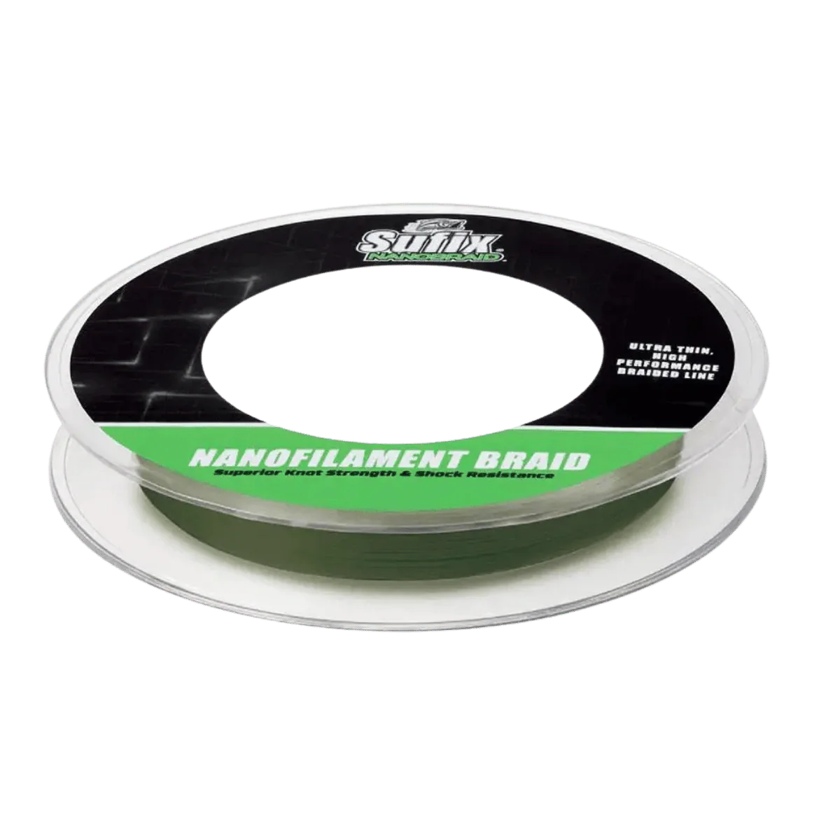 SUFIX NANOBRAID FISHING LINE 6LB LOW VIS GREEN 150YD