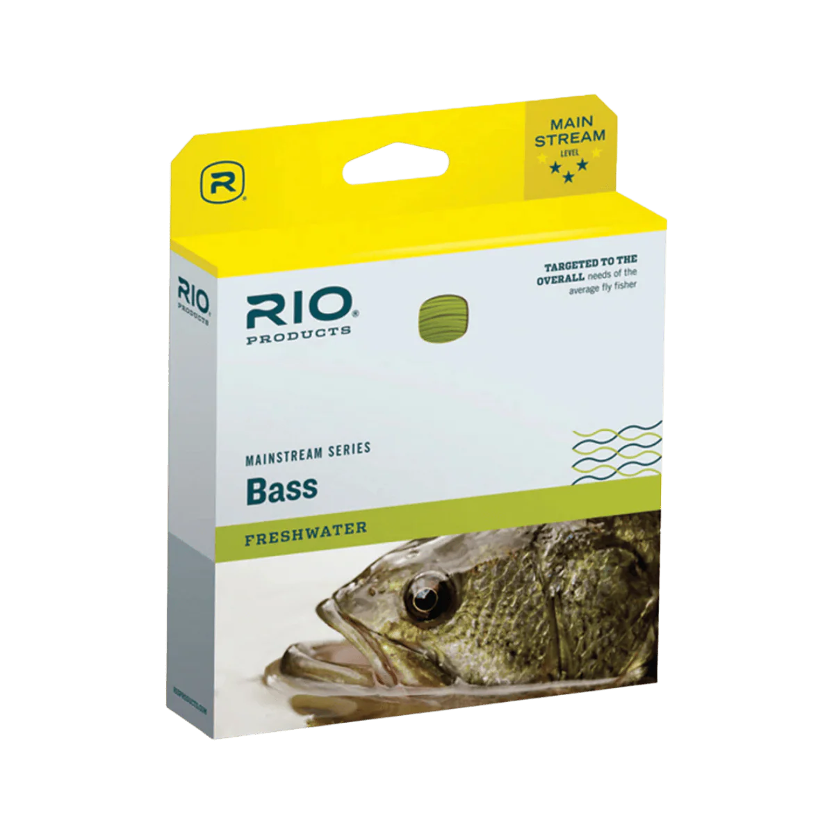 RIO MAINSTREAM BASS/PIKE/PANFISH - YELLOW WF8F"