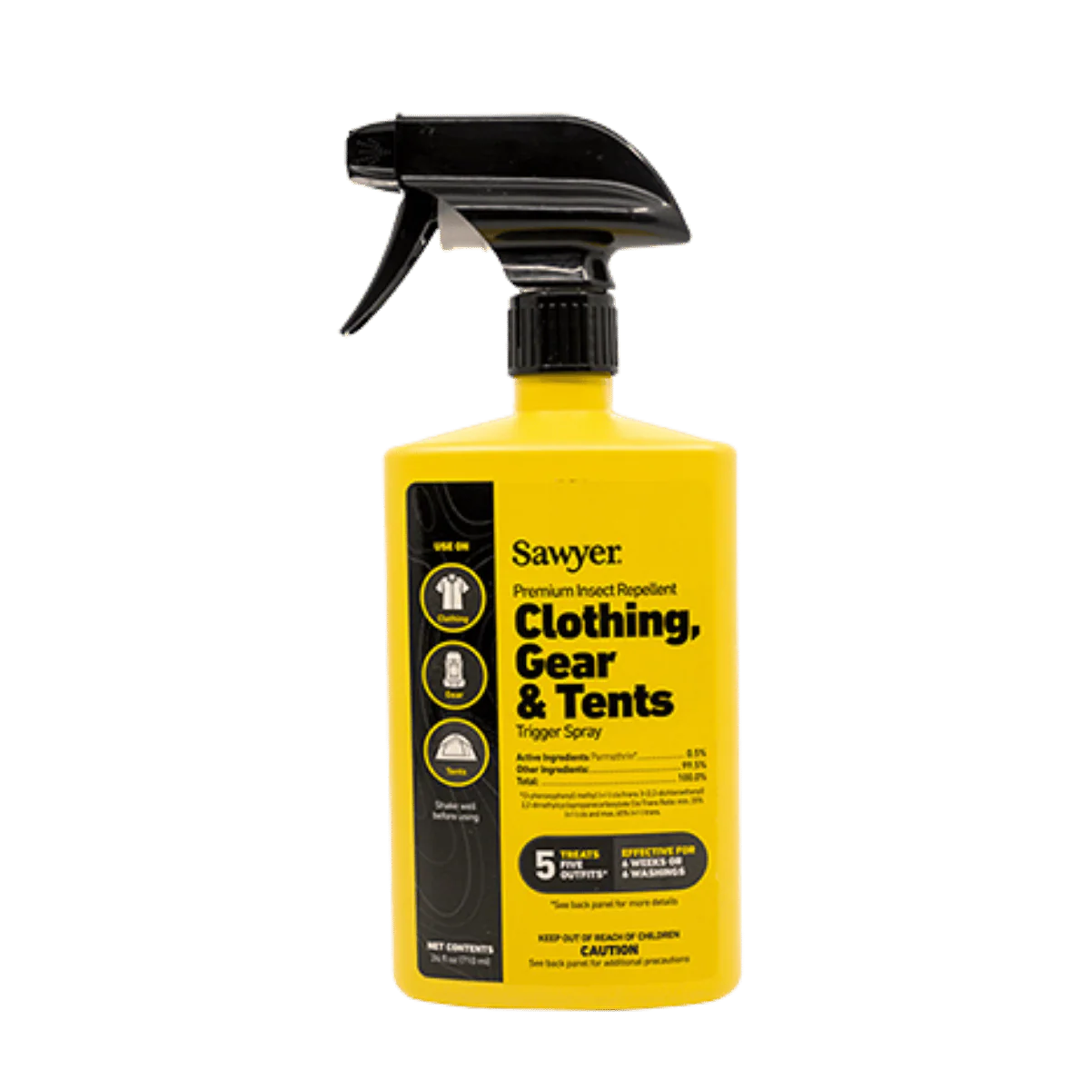 SAWYER PREMIUM CLOTHING BUG REPELLENT 24 OZ TRIGGER SPRAY