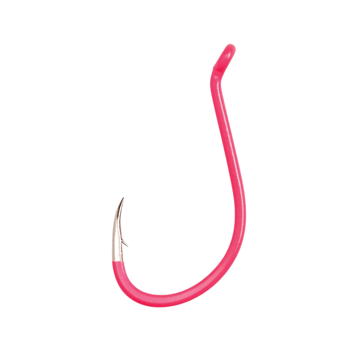 EAGLE CLAW LAZER OCTOPUS HOOK FLUORESCENT PINK SIZE 1