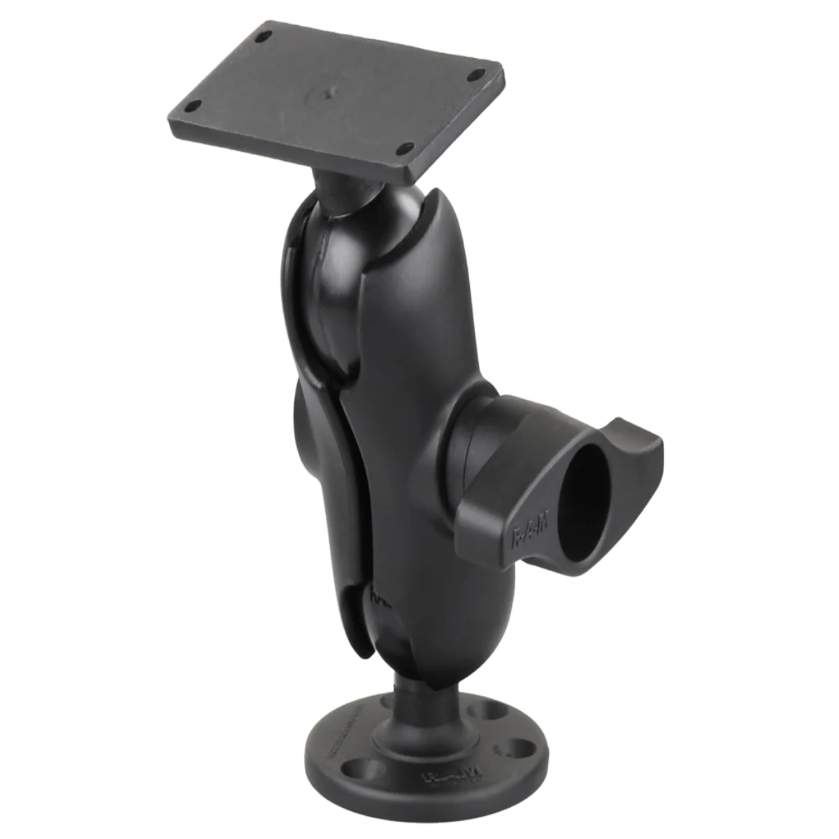 RAM DRILL-DOWN BALL MOUNT FOR HUMMINBIRD HELIX - 9, 10, 12 MOUNT