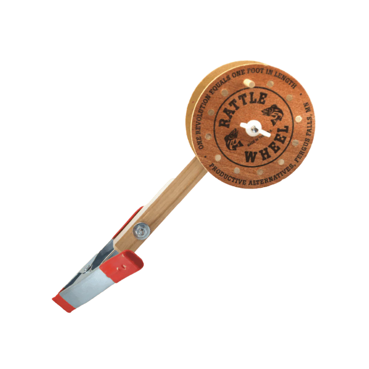 PRODUCTIVE RATTLE WHEEL WITH CLAMP