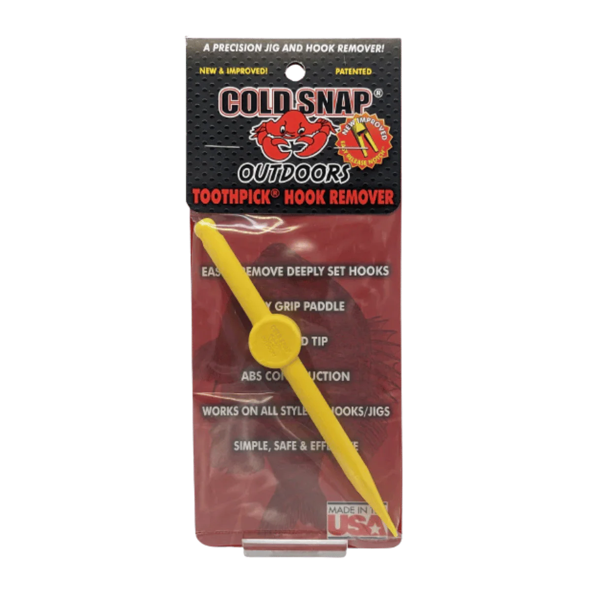 COLD SNAP TOOTHPICK HOOK REMOVER - 7-1/2 IN