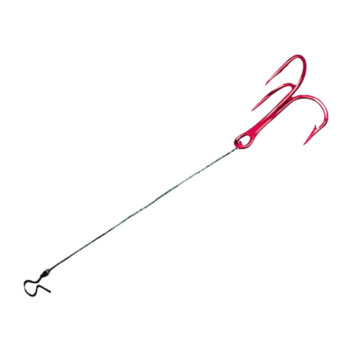 NORTHLAND BRAIDED STING'R HOOK 2" - RED