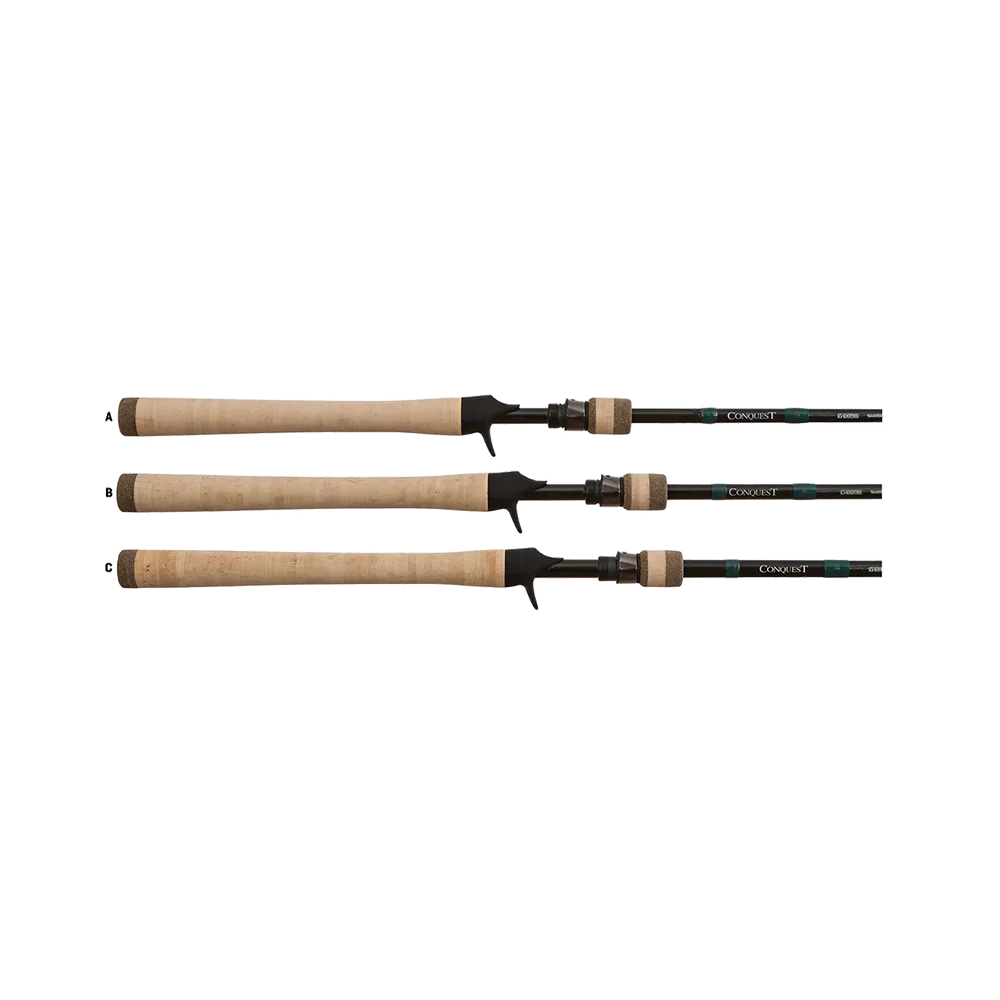 Conquest 844C Mag Bass Rod 7' H F