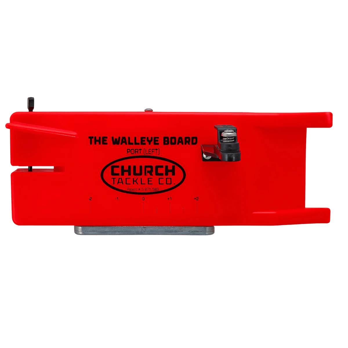 CHURCH TACKLE WALLEYE BOARD PORT - RED