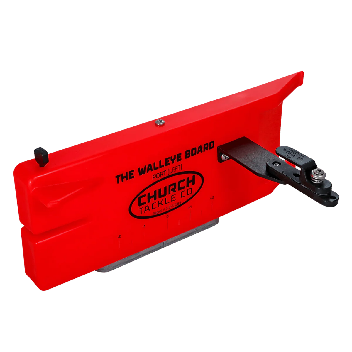 CHURCH TACKLE WALLEYE BOARD PORT - RED - Image 2