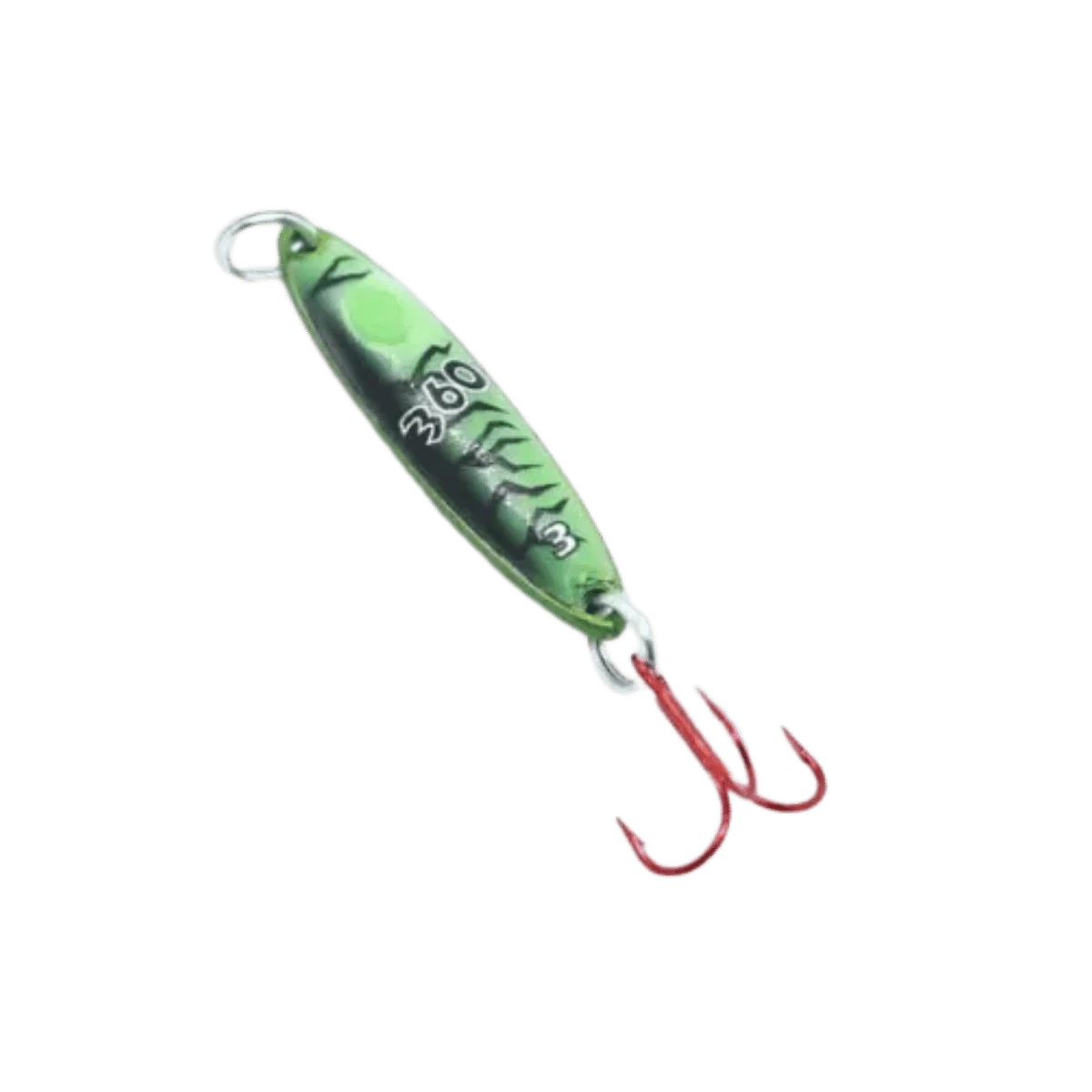 VENOM FLOATS INFERNO SPOON #12 - 25MM - CHARTREUSE WITH GREEN GLOW