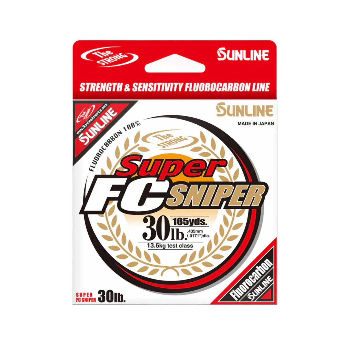 SUNLINE SUPER FC SNIPER 660YD CLEAR - 16 LBS - NATURAL CLEAR