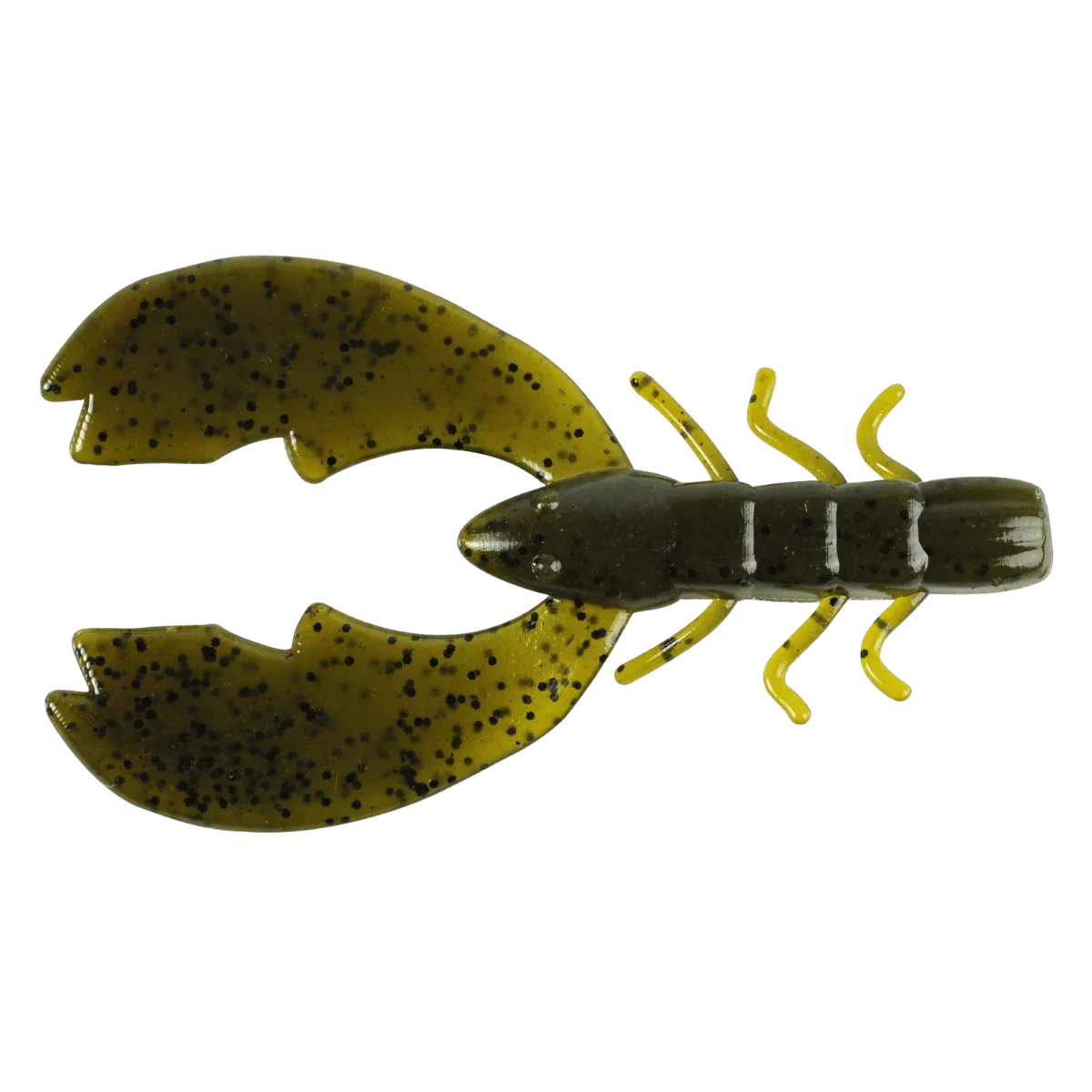 BERKLEY POWERBAIT CHIGGER CRAW 4IN - GREEN PUMPKIN