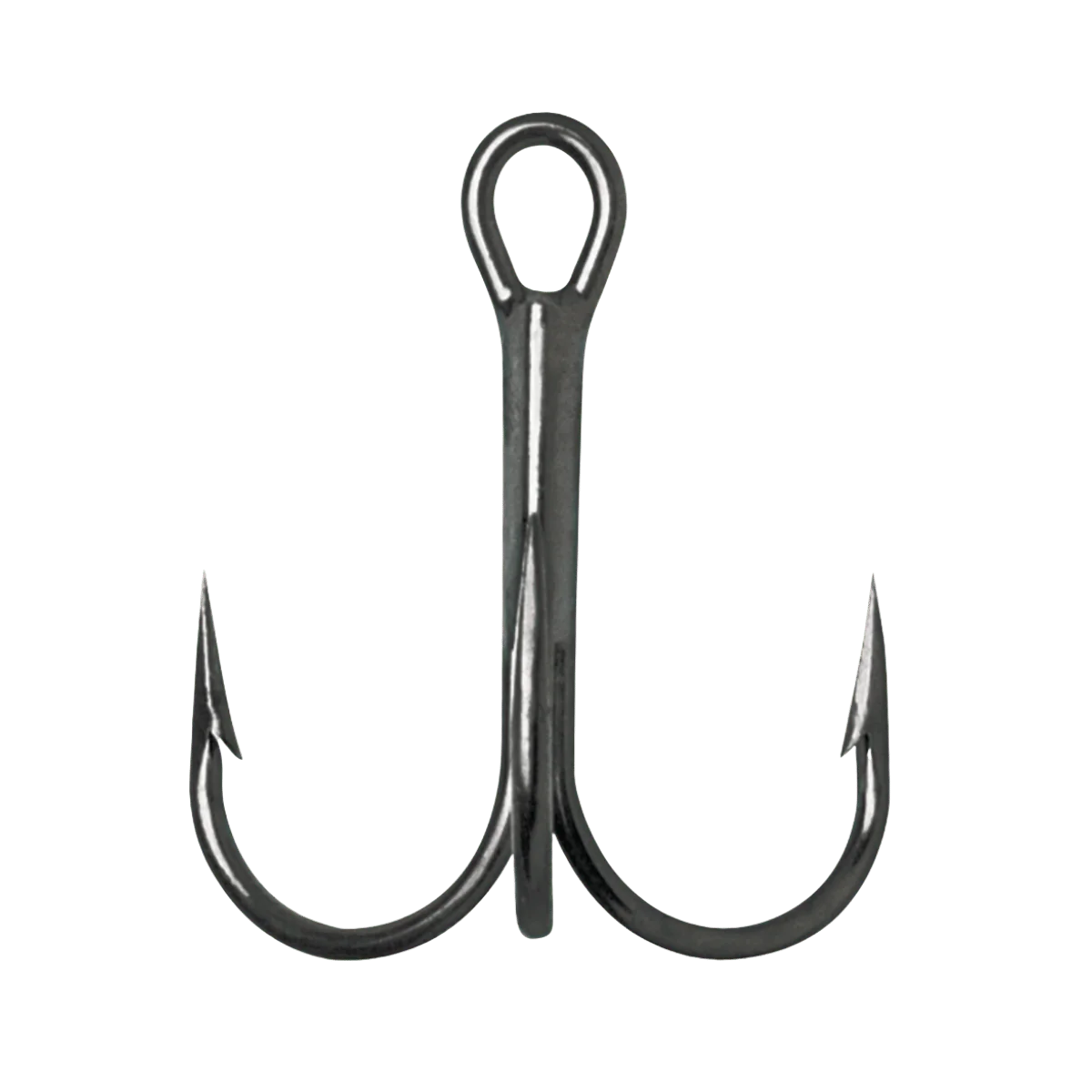 VMC 9650 ROUND BEND TREBLE #1 - BLACK/NICKEL